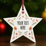 Personalised Christmas Tree Bauble For Couple Family Baby Personalised Christmas Tree Bauble For Couple Family Baby