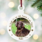 Personalised Dog Memorial Christmas Decoration For Dog Lover