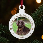 Personalised Dog Memorial Christmas Decoration For Dog Lover