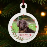 Personalised Memorial Pet Ornament Custom Picture Decoration