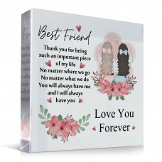 Friendship Gifts For Women Best Friend Plaque Birthday Gift