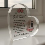 Best Friend Plaque Friendship Gifts For Women LOVE YOU Gift