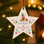 Personalised First Christmas As Grandparents Christmas Bauble Personalised First Christmas As Grandparents Christmas Bauble