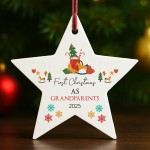 Personalised First Christmas As Grandparents Christmas Bauble Personalised First Christmas As Grandparents Christmas Bauble