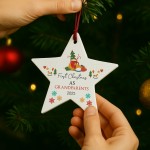 Personalised First Christmas As Grandparents Christmas Bauble Personalised First Christmas As Grandparents Christmas Bauble