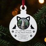Cat Memorial Bauble With Photo Personalised Cat Memorial Gift Cat Memorial Bauble With Photo Personalised Cat Memorial Gift