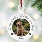 Personalised Photo Memory Plaque For Dog Memorial Bauble Personalised Photo Memory Plaque For Dog Memorial Bauble