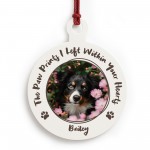 Personalised Memorial Pet Ornament Custom Picture Ornament