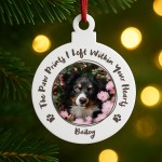 Personalised Memorial Pet Ornament Custom Picture Ornament