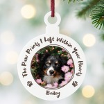 Personalised Memorial Pet Ornament Custom Picture Ornament