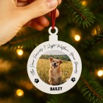 Memorial Pet Ornament Personalised Photo Christmas Ornament Memorial Pet Ornament Personalised Photo Christmas Ornament