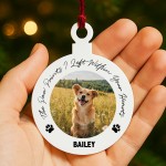 Memorial Pet Ornament Personalised Photo Christmas Ornament Memorial Pet Ornament Personalised Photo Christmas Ornament