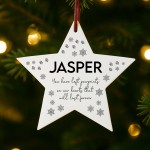 In Memory Star Plaque For Dog Memorial Bauble Personalised Sign