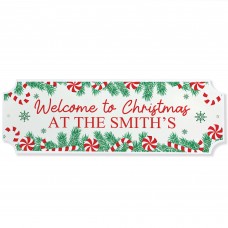 Novelty Christmas Decoration For New Home Gift Personalised Sign
