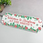 Novelty Christmas Decoration For New Home Gift Personalised Sign