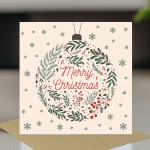 Christmas Card For Him Her Merry Christmas Card For Friends Fam