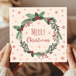 Christmas Card, Festive Xmas Card For Friend and Family