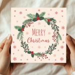 Christmas Card, Festive Xmas Card For Friend and Family