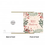 Merry Christmas Greetings Card For Family and Friends 145x145mm 