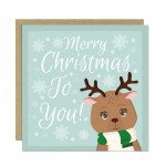 Christmas Cards Multipack of 6 Kids Children 145x145mm Teachers 