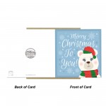 Merry Christmas Card For Kids Son Daughter Cute Xmas Card