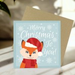 Merry Christmas To You Greetings Card For Kids Children Teacher 