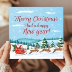 Merry Christmas Card Happy New Year Greetings Cards For Friends 