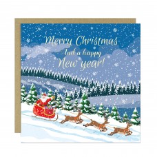 Christmas and New Year Card For Friend Family Happy Christmas