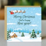 Merry Christmas Cards For Family or Friends Xmas Card For Kids