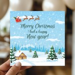 Merry Christmas Cards For Family or Friends Xmas Card For Kids