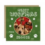 Christmas Card From Dog Puppy MERRY WOOFMAS Card For Mum Dad Christmas Card From Dog Puppy MERRY WOOFMAS Card For Mum Dad