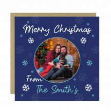  Personalised Photo Christmas Card For Family and Friends