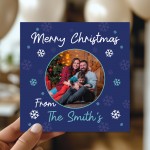  Personalised Photo Christmas Card For Family and Friends