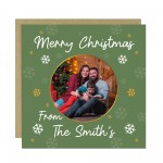 Personalised Merry Christmas Card For Family and Friends