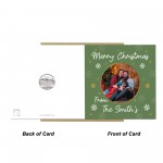 Personalised Merry Christmas Card For Family and Friends