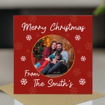 Personalised Christmas Card For Family and Friends
