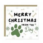 Christmas Card From Dog Merry Christmas Card For Mum Dad Son