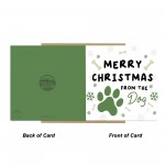 Christmas Card From Dog Merry Christmas Card For Mum Dad Son