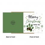 Christmas Card From Dog Puppy Merry Christmas Card For Mum Dad Christmas Card From Dog Puppy Merry Christmas Card For Mum Dad