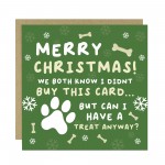 Funny Merry Christmas Cards From The Dog Hilarious Card