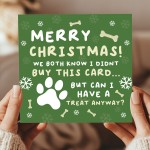 Funny Merry Christmas Cards From The Dog Hilarious Card