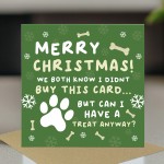 Funny Merry Christmas Cards From The Dog Hilarious Card