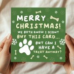 Funny Merry Christmas Cards From The Dog Hilarious Card