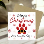 Christmas Card From The Dog For Dog Mum Dog Dad Funny Christmas Card From The Dog For Dog Mum Dog Dad Funny