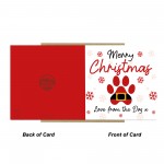 Christmas Card From The Dog For Dog Mum Dog Dad Funny Christmas Card From The Dog For Dog Mum Dog Dad Funny