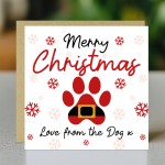 Christmas Card From The Dog For Dog Mum Dog Dad Funny Christmas Card From The Dog For Dog Mum Dog Dad Funny