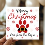 Christmas Card From The Dog For Dog Mum Dog Dad Funny Christmas Card From The Dog For Dog Mum Dog Dad Funny
