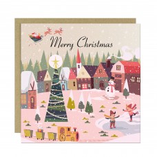 Merry Christmas Card For Girls Women Xmas Greetings Card Seasons