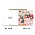Merry Christmas Card For Girls Women Xmas Greetings Card Seasons