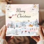 Christmas Card Seasons Greetings Festive Xmas Cards For Friends